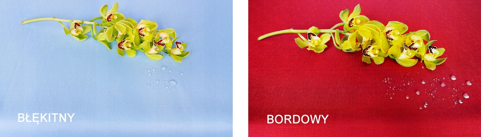 OBRUS PLAMOODPORNY 130X220 DESZCZYK BIAŁY ECRU MAT Kształt prostokątny