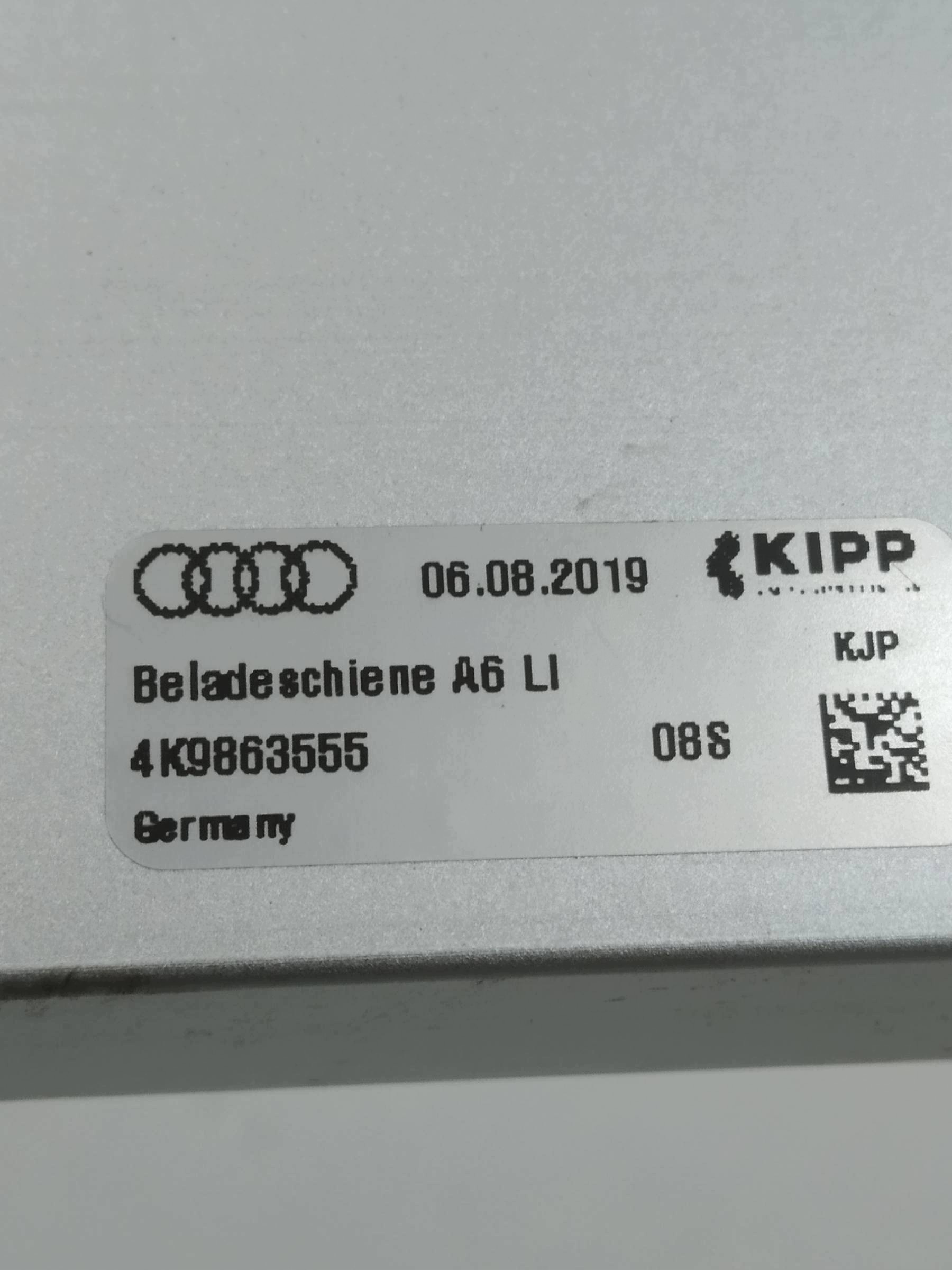 brackets rail boot KOMBI AVANT 4K9863555 Audi A6 V (2018-) C8