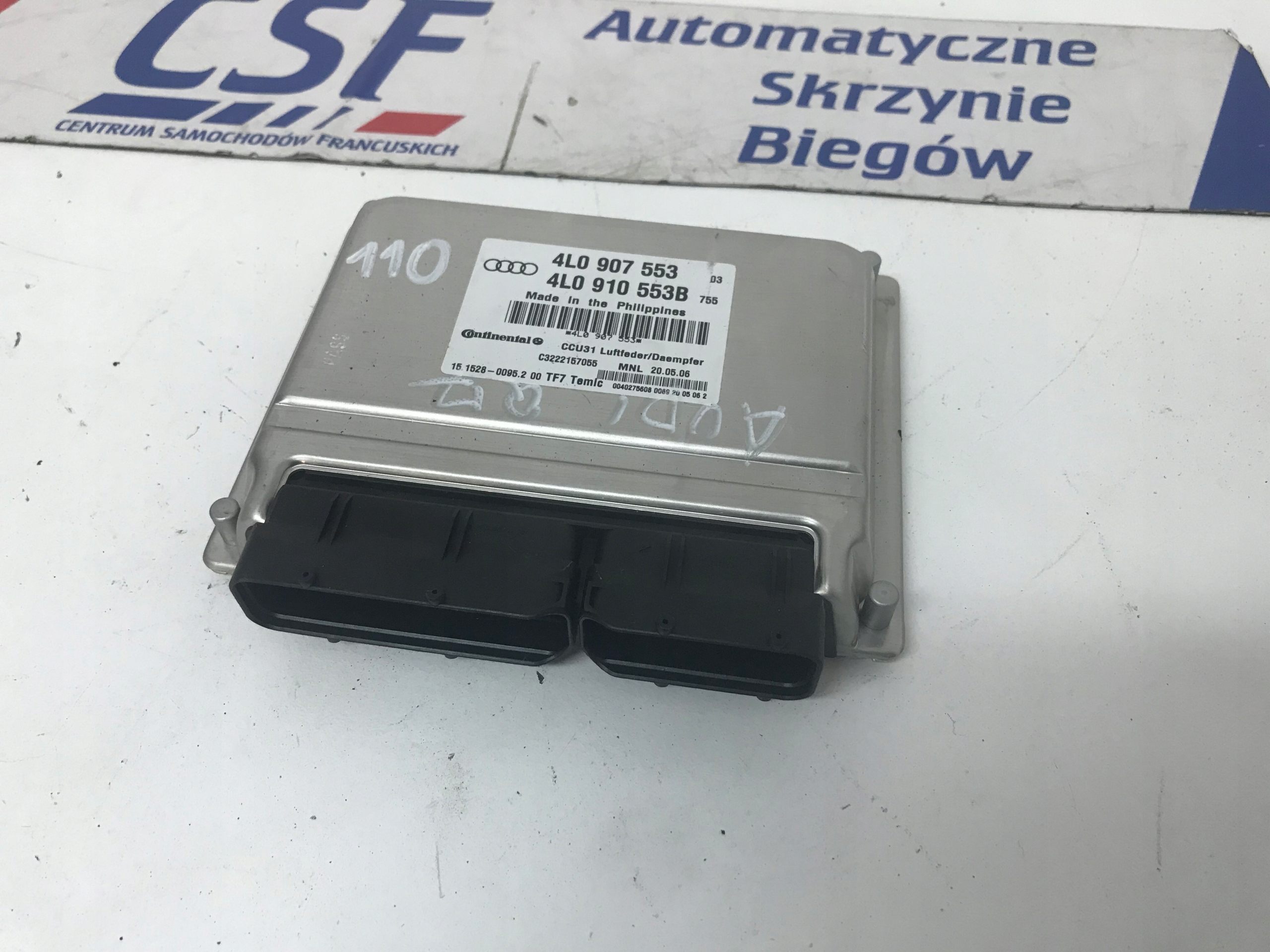 МОДУЛЬ УПРАВЛІННЯ ХОДОВОЇ ЧАСТИНИ AUDI Q7 4Ll0907553l0910553 ОРИГІНАЛ