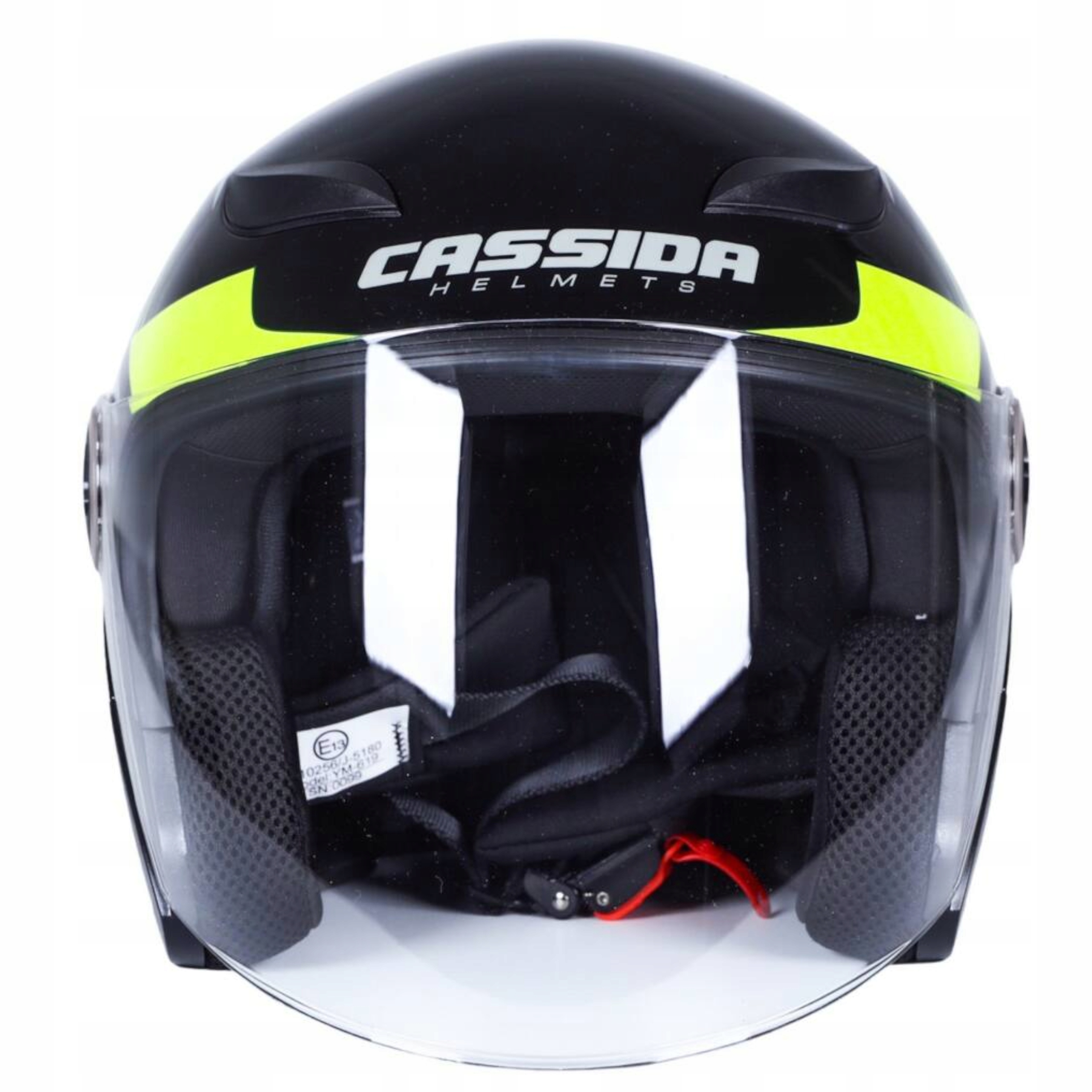 KASK MOTOCYKLOWY CLASSIC LED ODBLASK CASSIDA XS EAN (GTIN) 8596303000974
