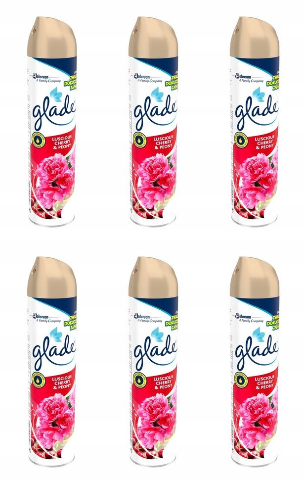 Levně Osvěžovač vzduchu aerosol Glade 6x300 ml 340 g