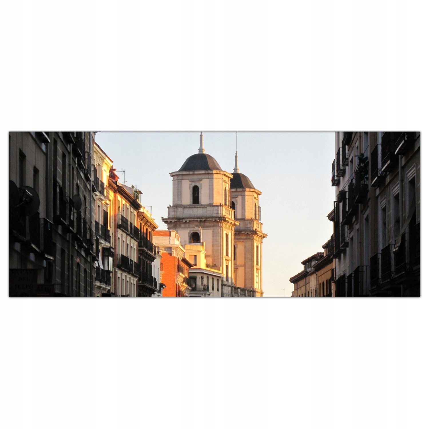

Obraz na szkle Foto Kościół Madryt Miasto 125x50