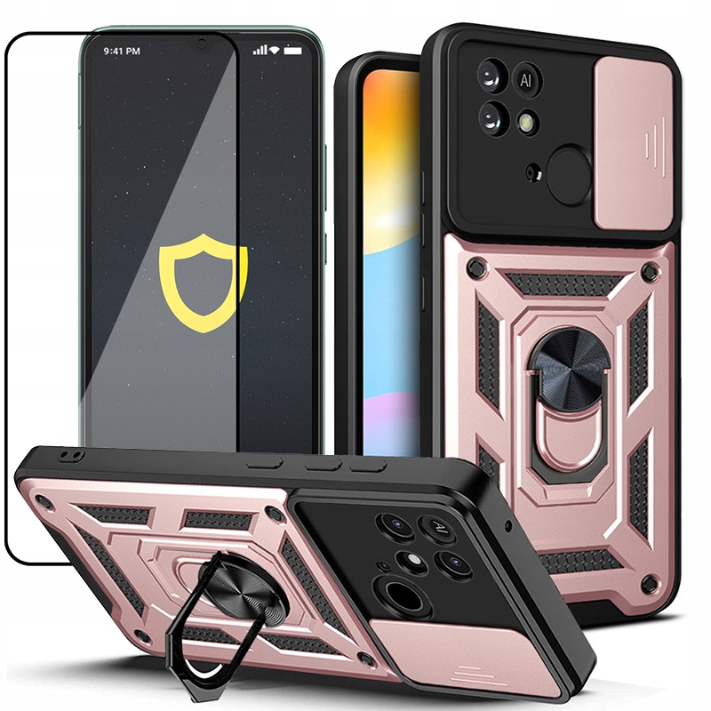 

Etui Pancerne Camring Do Xiaomi Redmi 10C Szkło