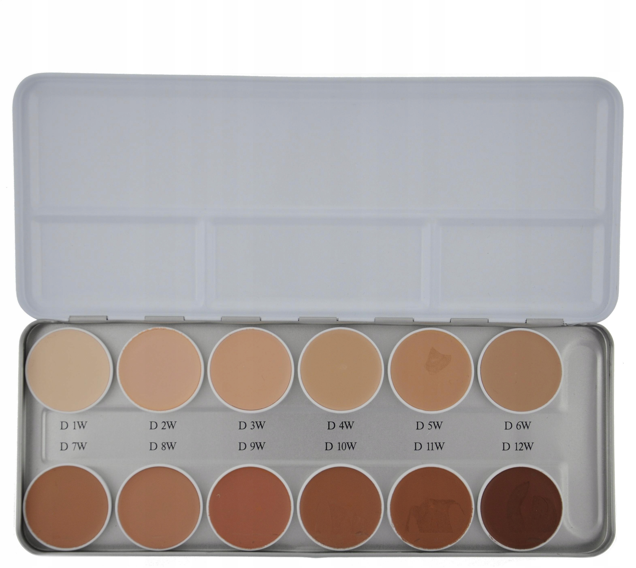 Kryolan Dermacolor Paleta 12 Kamuflaży 1 W 12 W