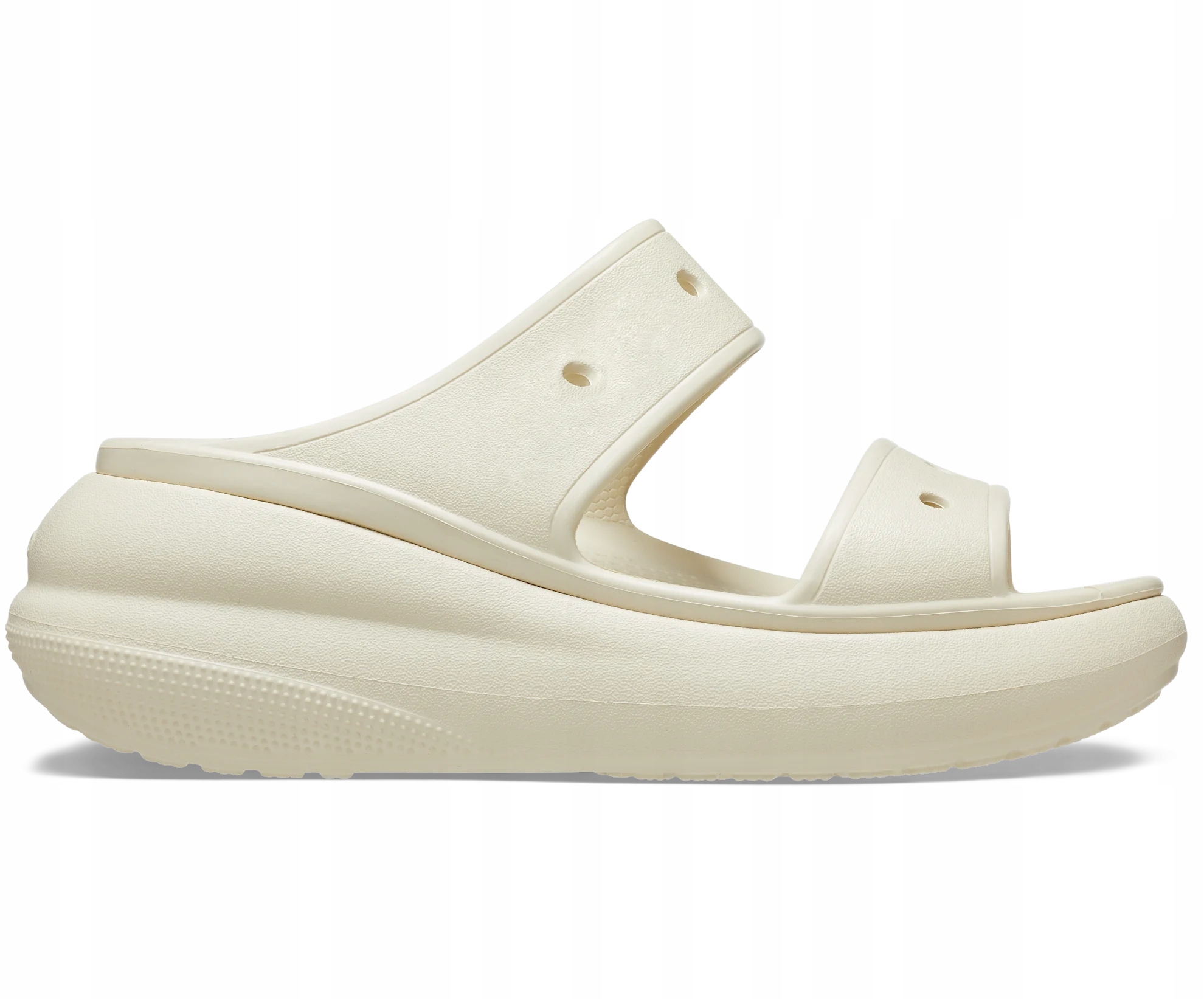 Dámské Nazouváky Crocs Classic Crush Sandal 207670 Platforma Béžové 39-40 W9