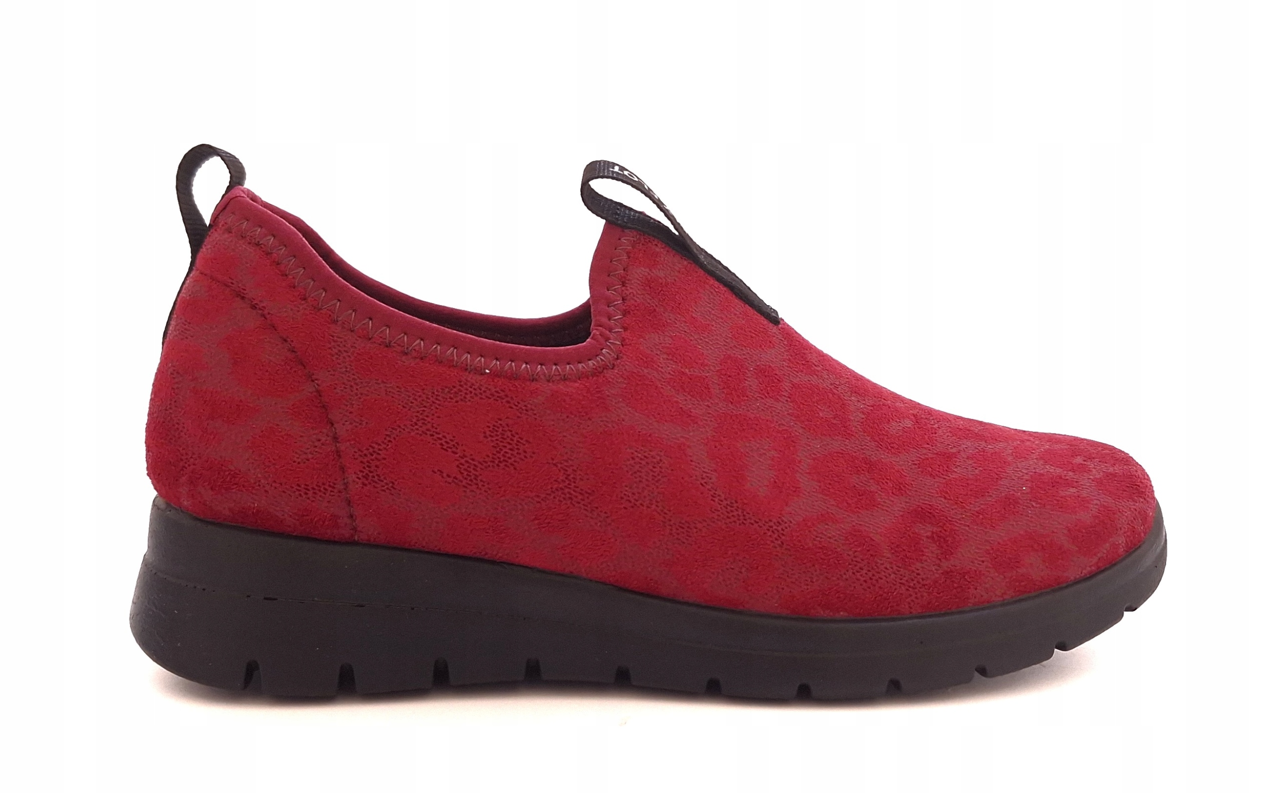 Dámské strečové polobotky Fly Flot 27 T12 Ax burgundská velikost r39