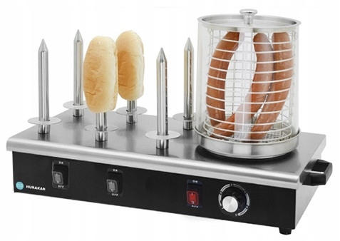 Profesionální ohřívač pro Hot-Dogy 0.75 kW Hurakan HKN-Y06