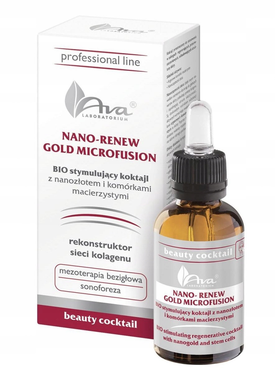 Ava Laboratorium Nano-Renew Gold Microfusion serum
