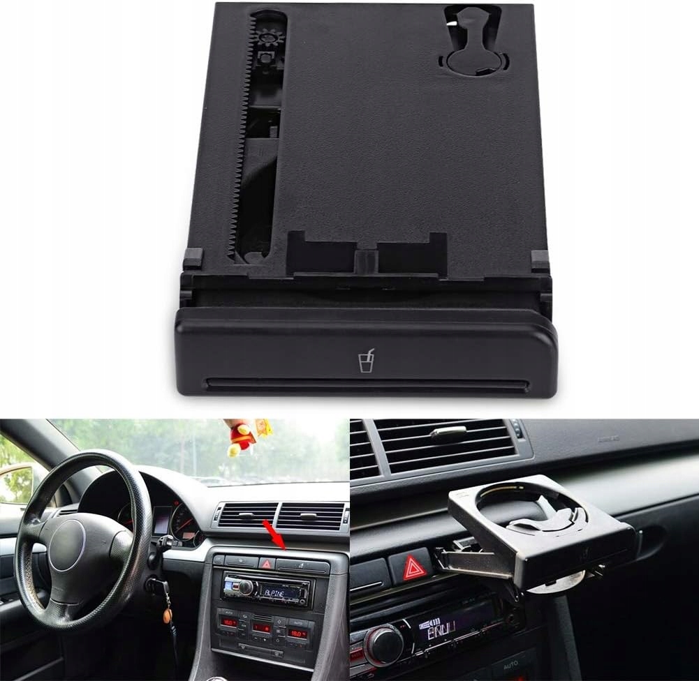 Držák Na Nápoje Hrnek Cupholder Audi 4B0862534D A6 C5 (1998–2005) Matný