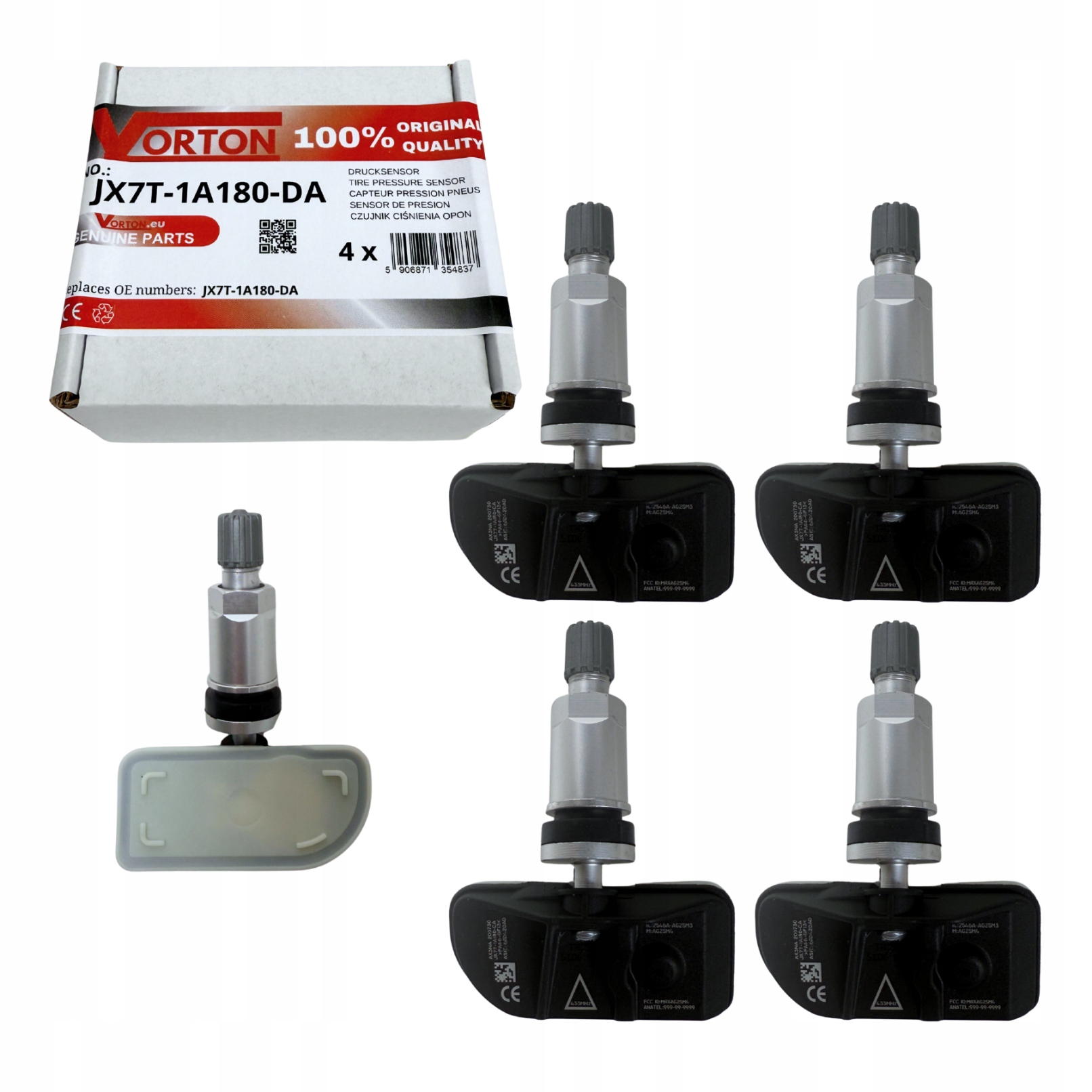 Snímače Tlaku Vzduchu Pre Pneumatiky Kolies Tpms Kuga Puma Mk 2 Ford Explorer
