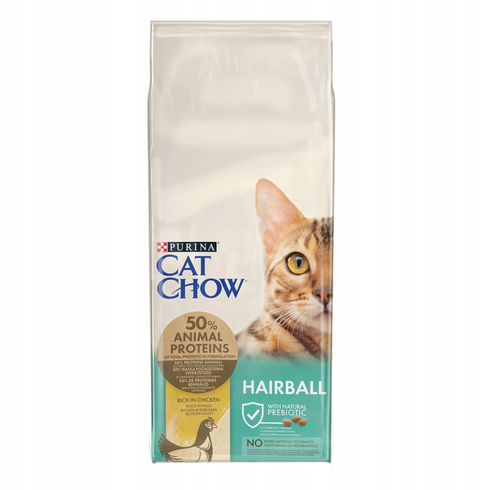 Purina Cat Chow Speciální péče Hairball Control 15 kg