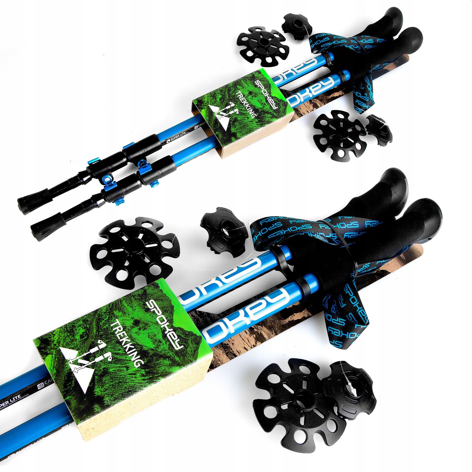 

Kije NordicWalking trekingowe 105-135 składa