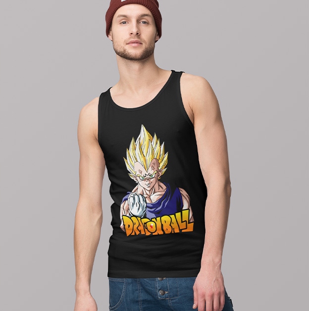 TANK TOP DRAGONBALL DBZ VEGETA Rozmiar XXL