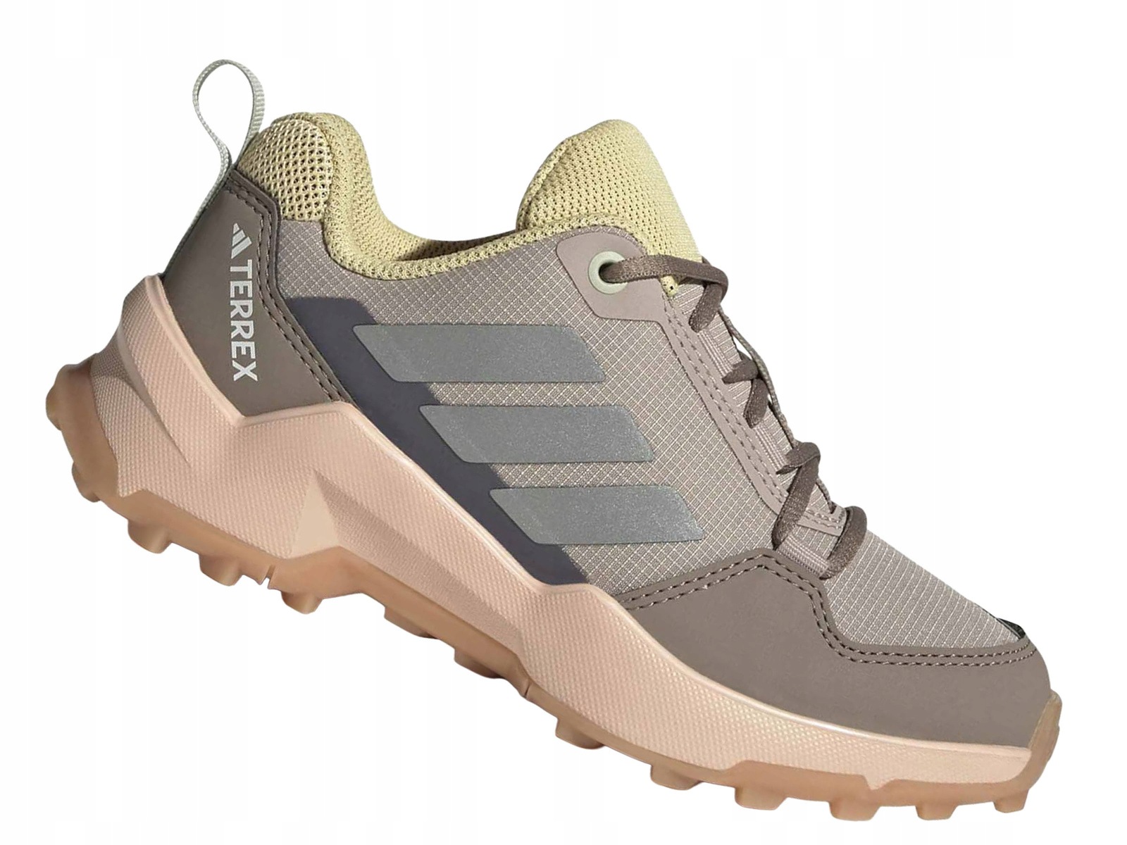 Adidas Terrex AX4R Hiking JR6640 Młodzieżowe Brązowe Trekking Outdoor