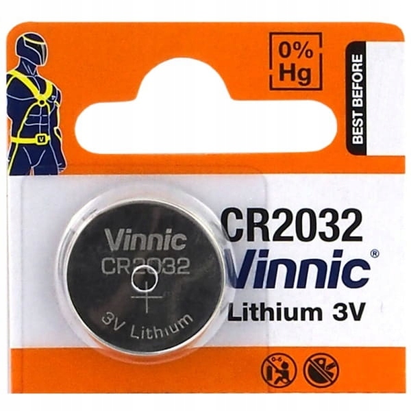 BATERIA LITOWA VINNIC CR2032
