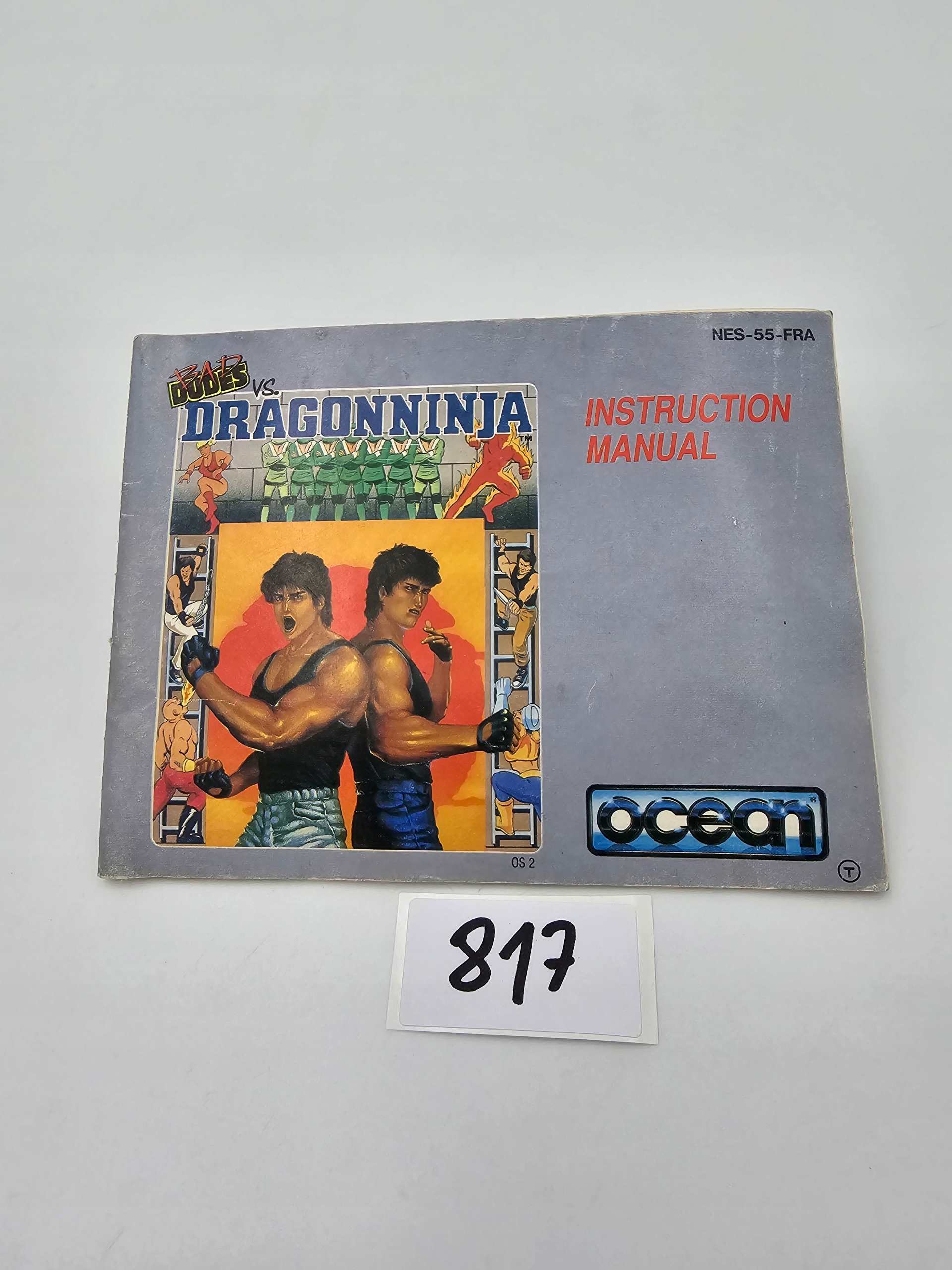 NINTENDO NES BAD DUDES VS DRAGON NINJA + INSTRUKCJA ORYGINAŁ Producent Nintendo