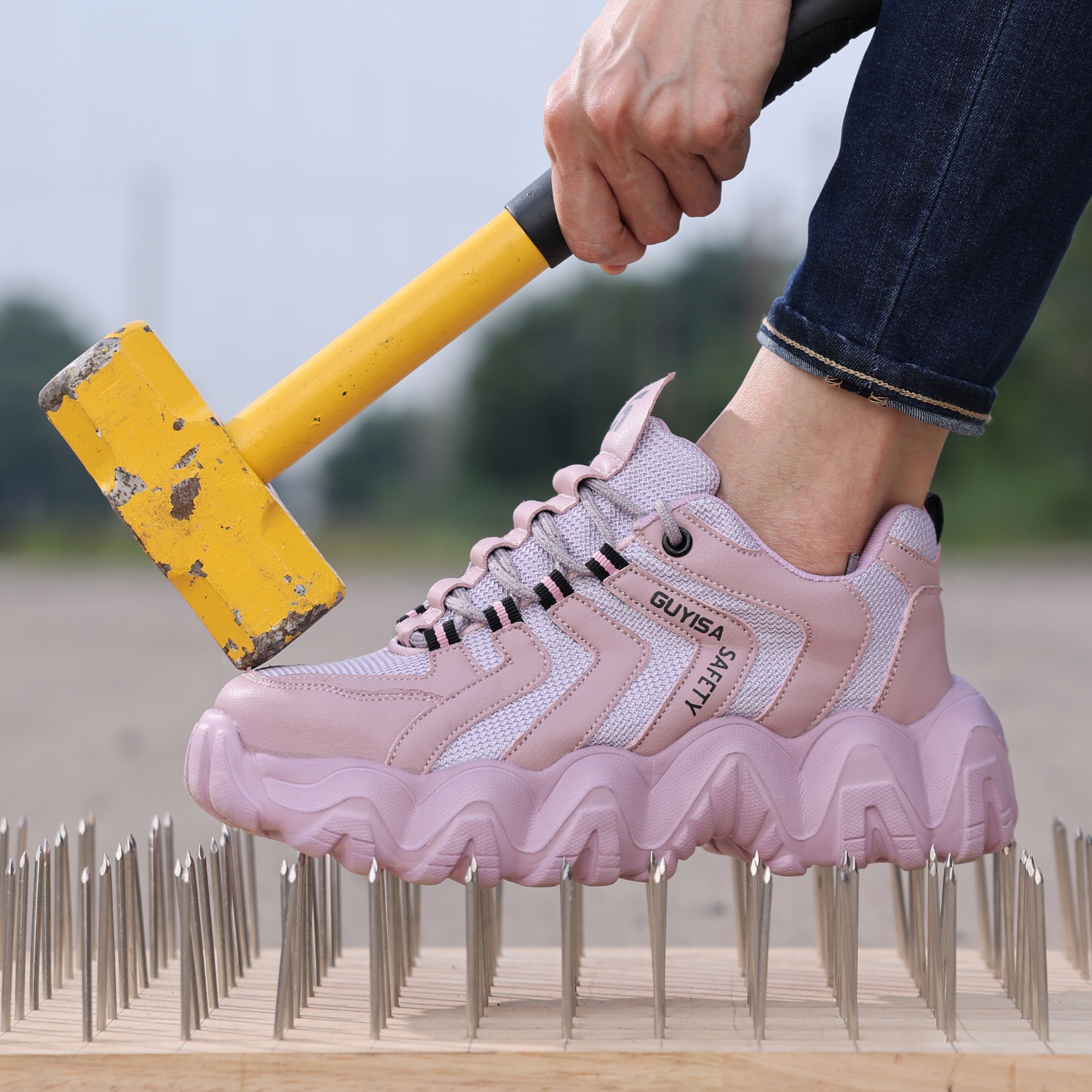 NOWA BUTY ROBOCZE DAMSKIE LEKKIE półbuty BHP z noskiem 40 Rodzaj buta trzewiki