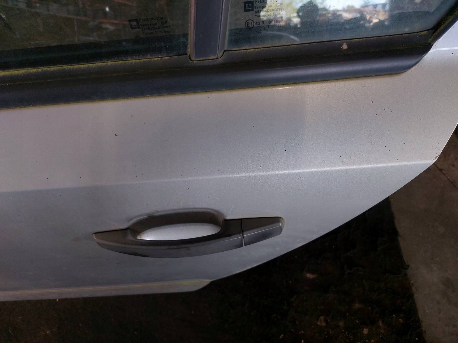 door complete left rear part OPEL ASTRA H Z157