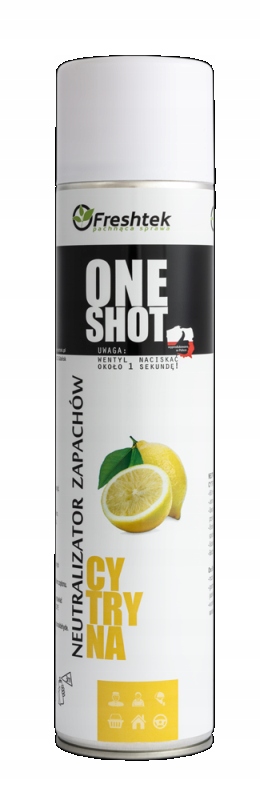 

Neutralizator zapachu One SHOT600ml zapach Cytryna