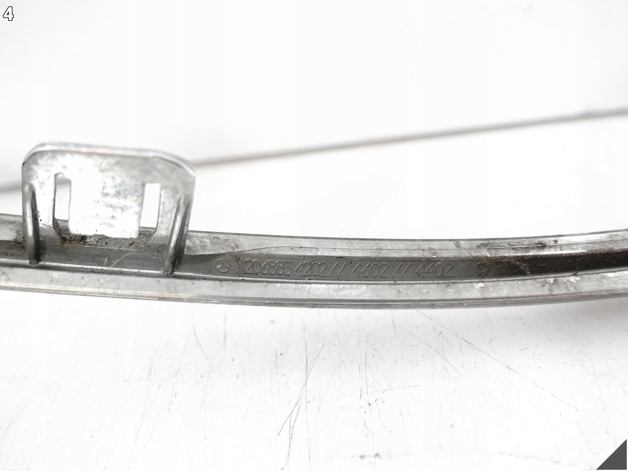 MERCEDES C-KLASA W206 S206 AMG 21- bumper moulding CHROM right front