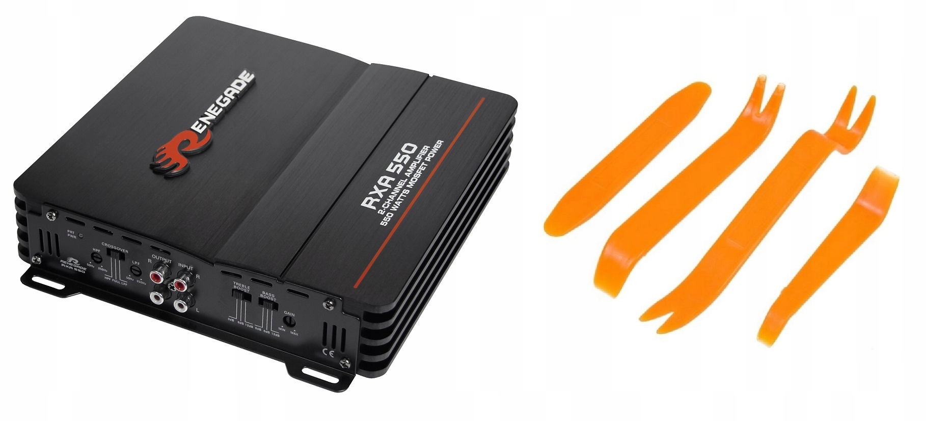 Renegade RXA550 – 2kanálový automobilový zesilovač klíče na čalounění