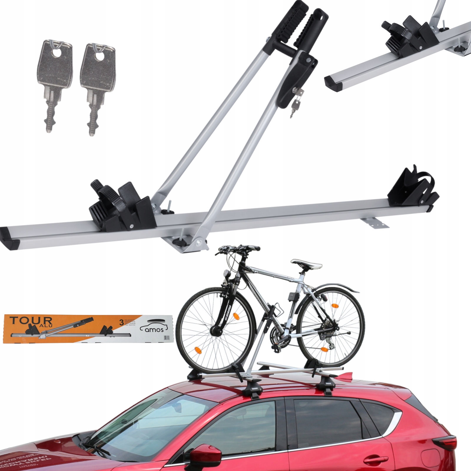 

Bagażnik Dachowy Na Rower Uchwyt Rowerowy Na Dach
