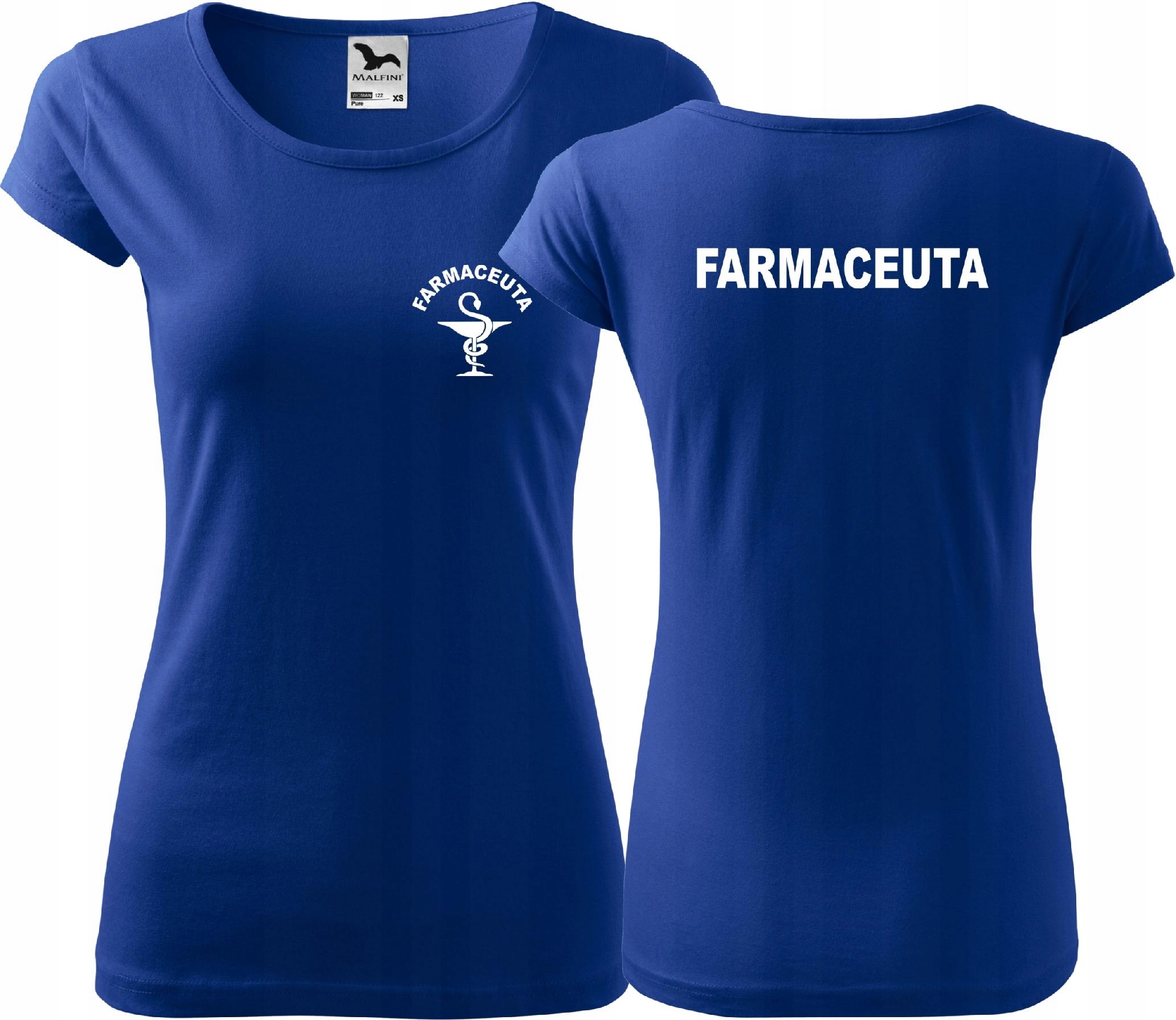 

Damska koszulka medyczna Pure t-shirt Farmaceuta