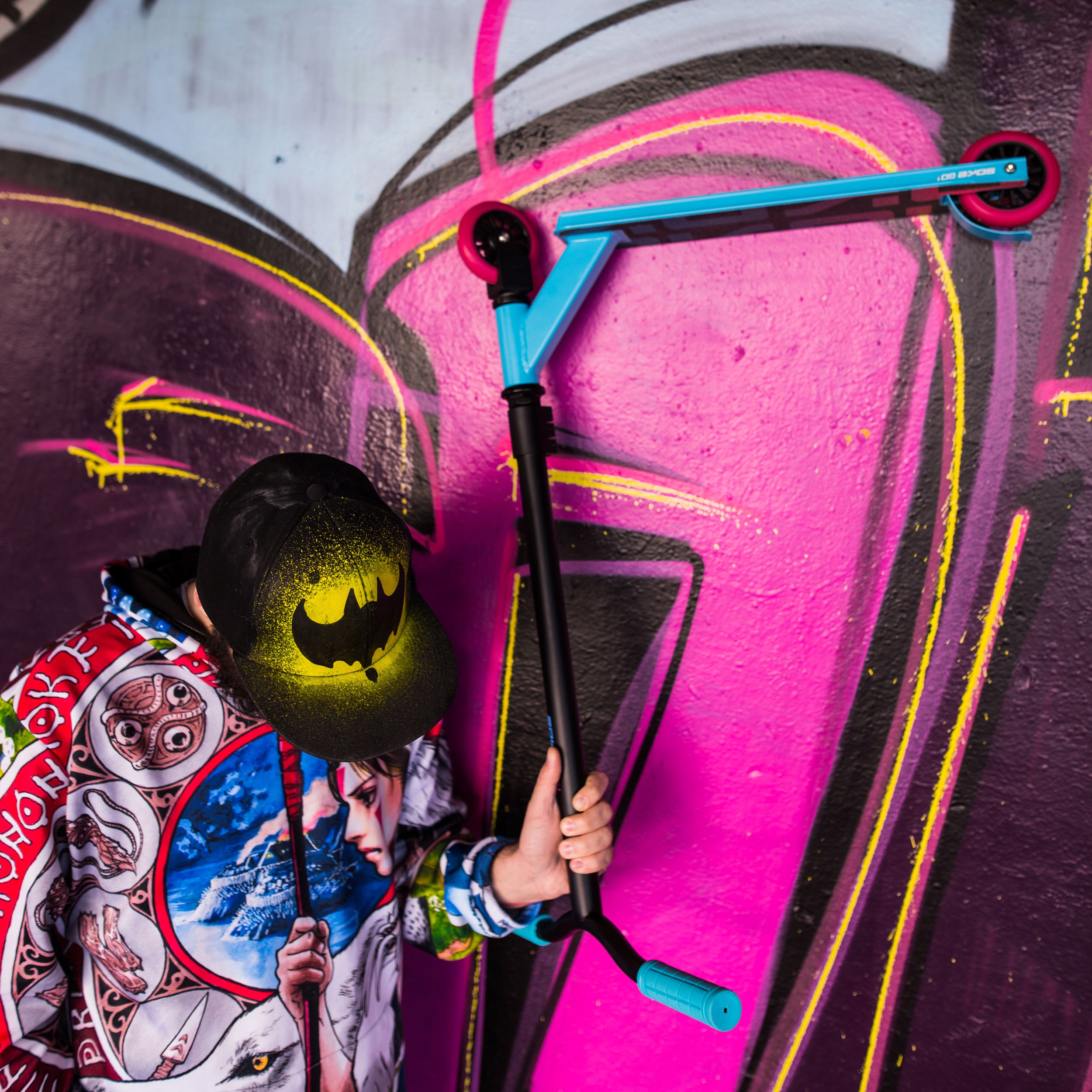 Hulajnoga wyczynowa do trików ABEC-9 SOKE GO! Rodzaj wyczynowe