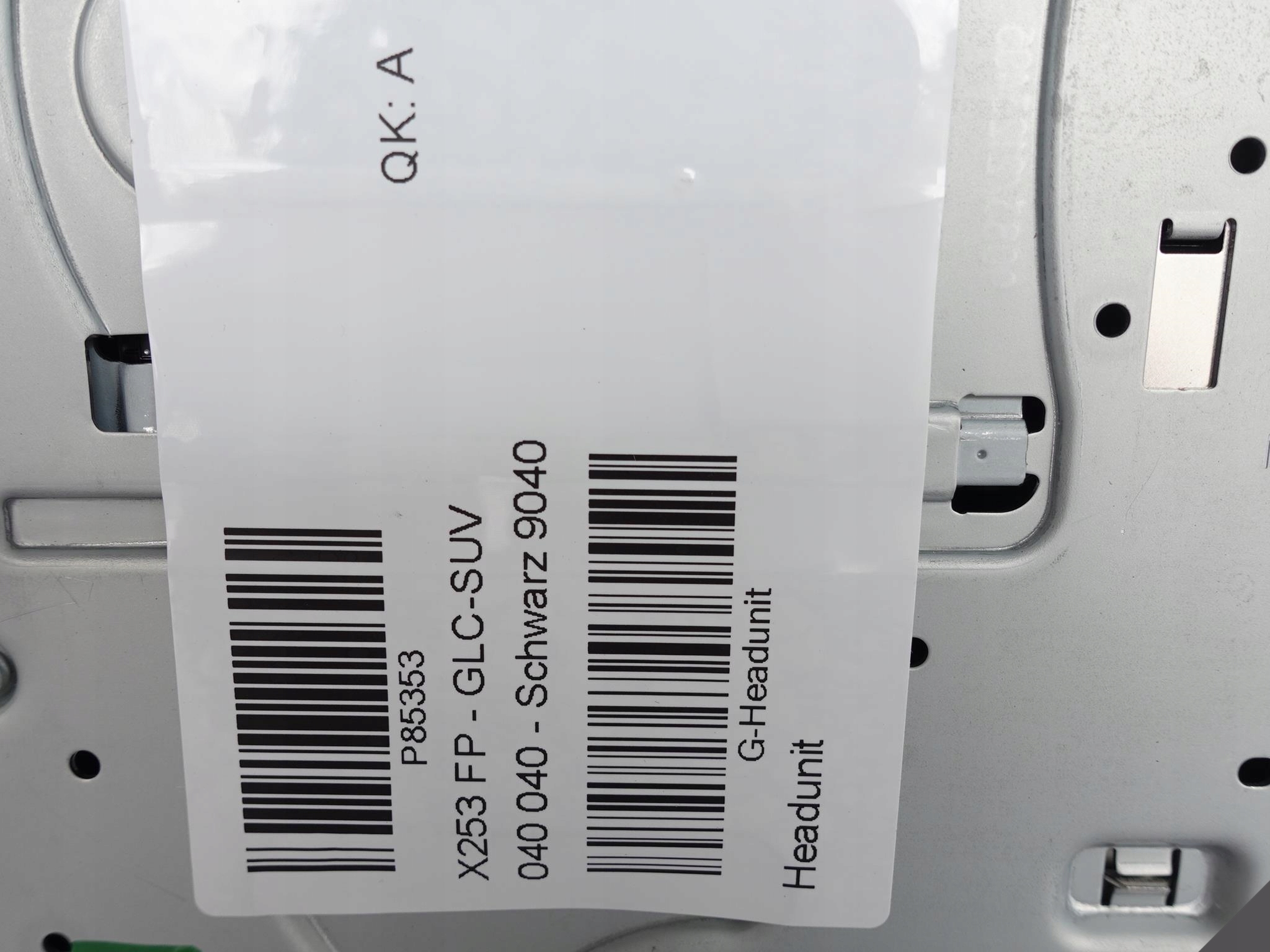 MERCEDES GLC 253 C 205 control unit navigation NTG5 HU