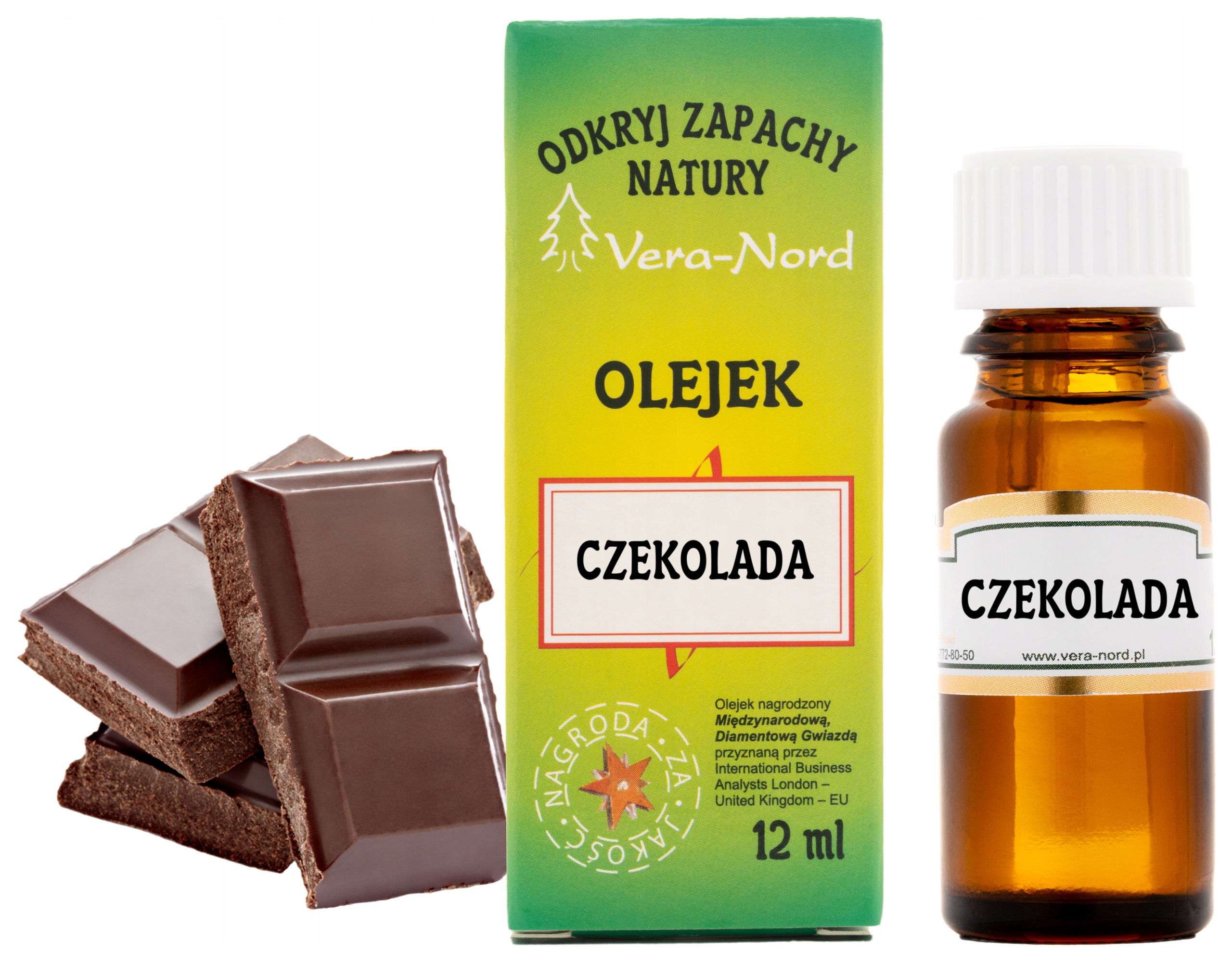

Czekolada Olejek Zapachowy 12 ml Vera Nord