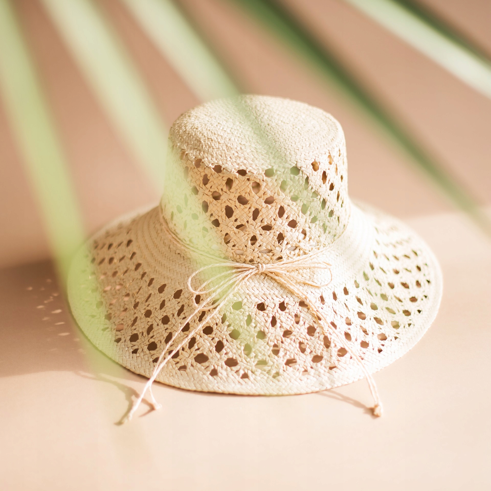 Szaleo eleganckiKAPELUSZ Prostota i Ażur cz21255-1 Materiał dominujący inny