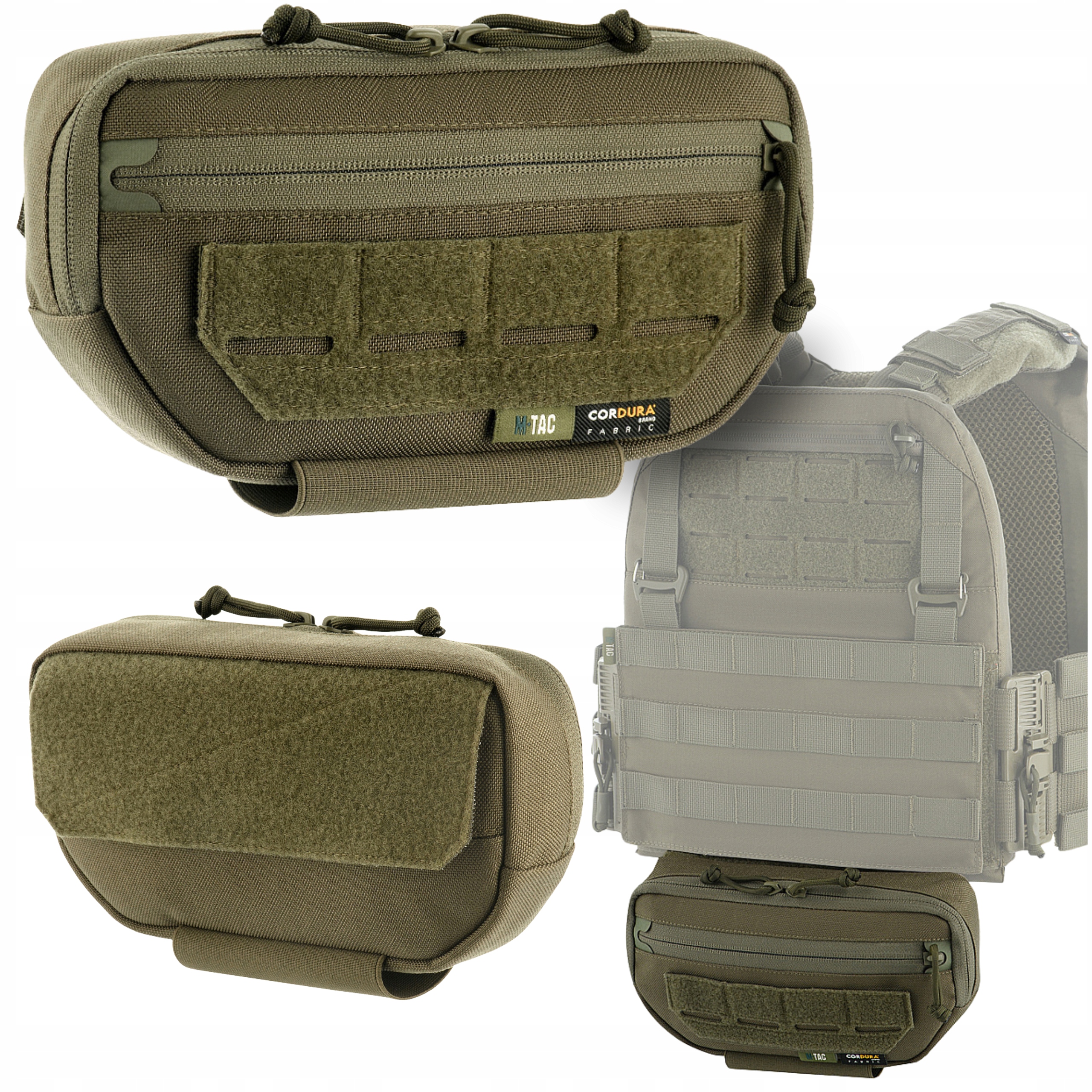 Kieszeń Do Kamizelki Taktycznej Dangler M-tac Gen.ii Elite Ranger Green