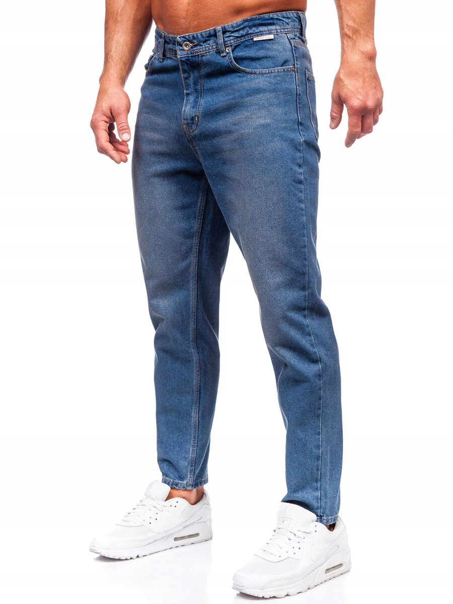 Pánské Džíny Stříh Regular Fit Modré GT26 DENLEY_32/M