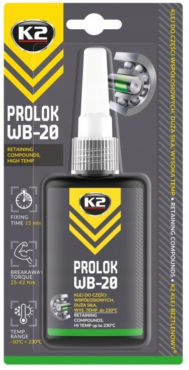 Klej Do Łożysk Dużych Duża Siła Prolok WB20 50G