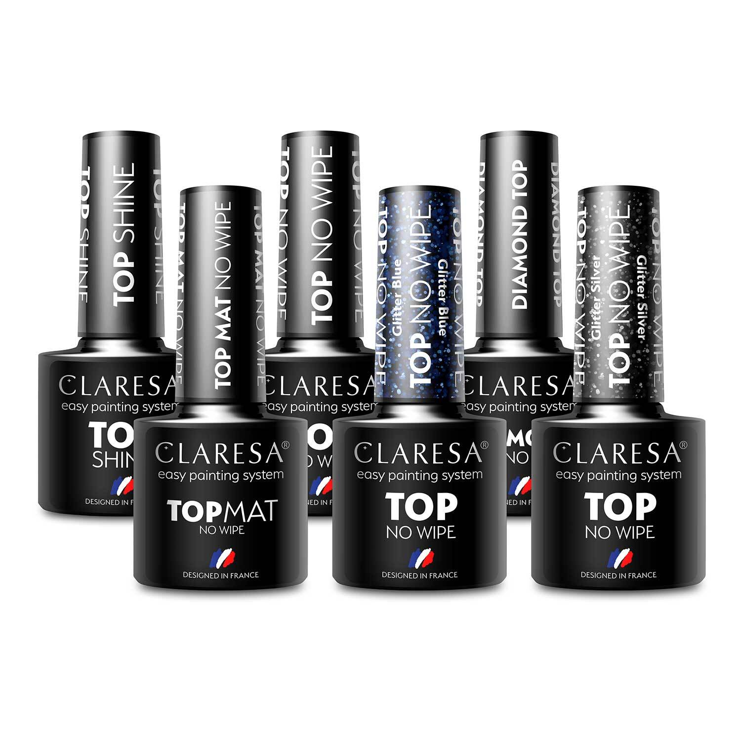 Zestaw Topowy 6x Top Claresa mat diamond no wipe