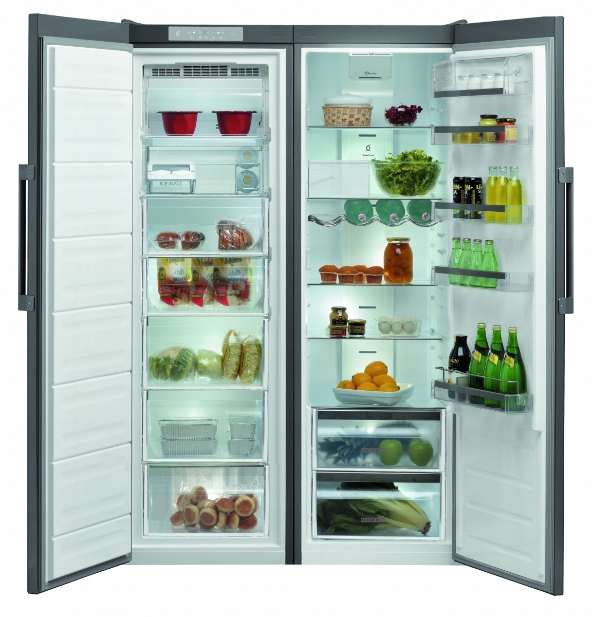 Zamrażarka szufladowa UW8F2YXBIF2 Net Net Kolor dominujący srebrny/szary