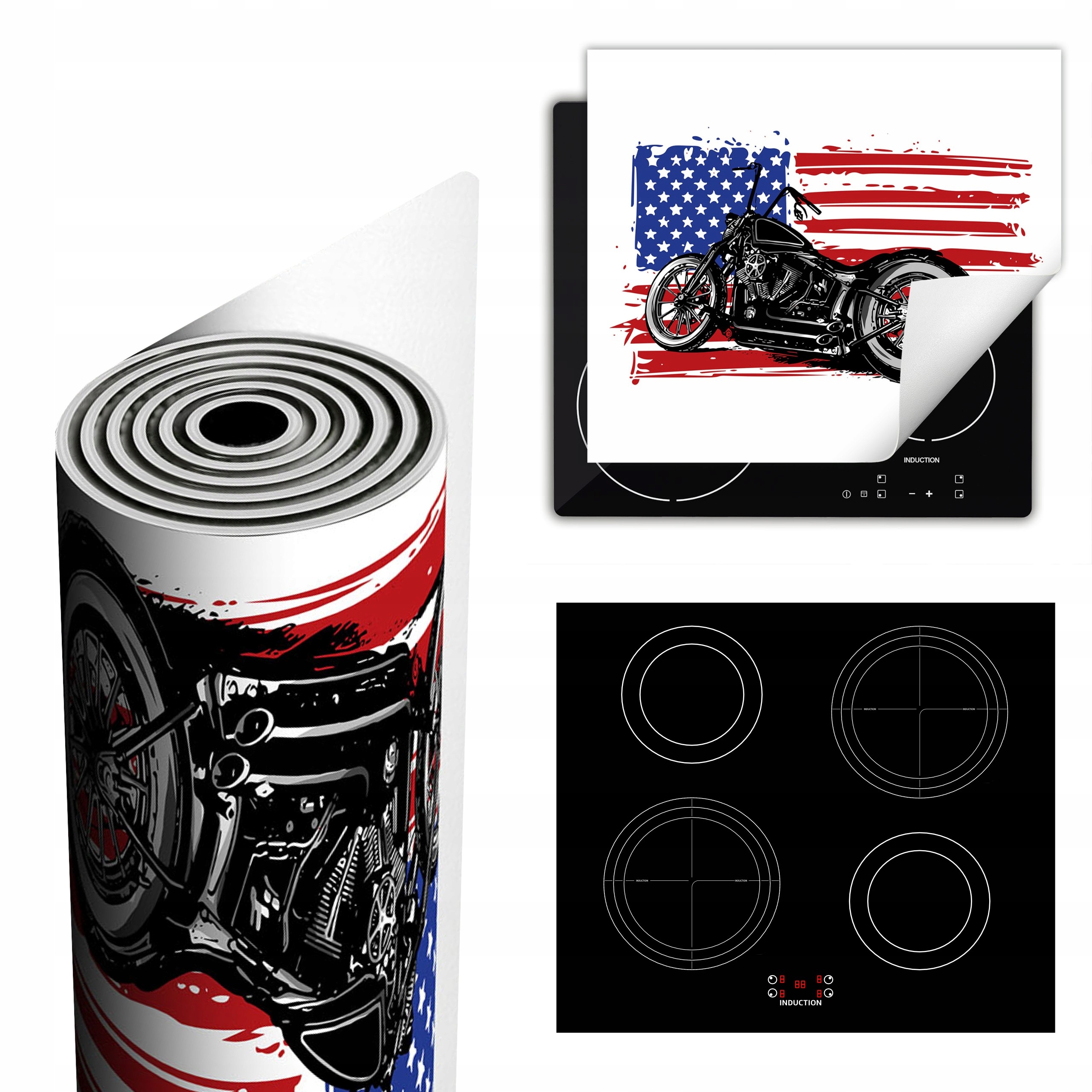 Ochranná Podložka Na Sporák Pro Více Místa 60x52 Motor Harley