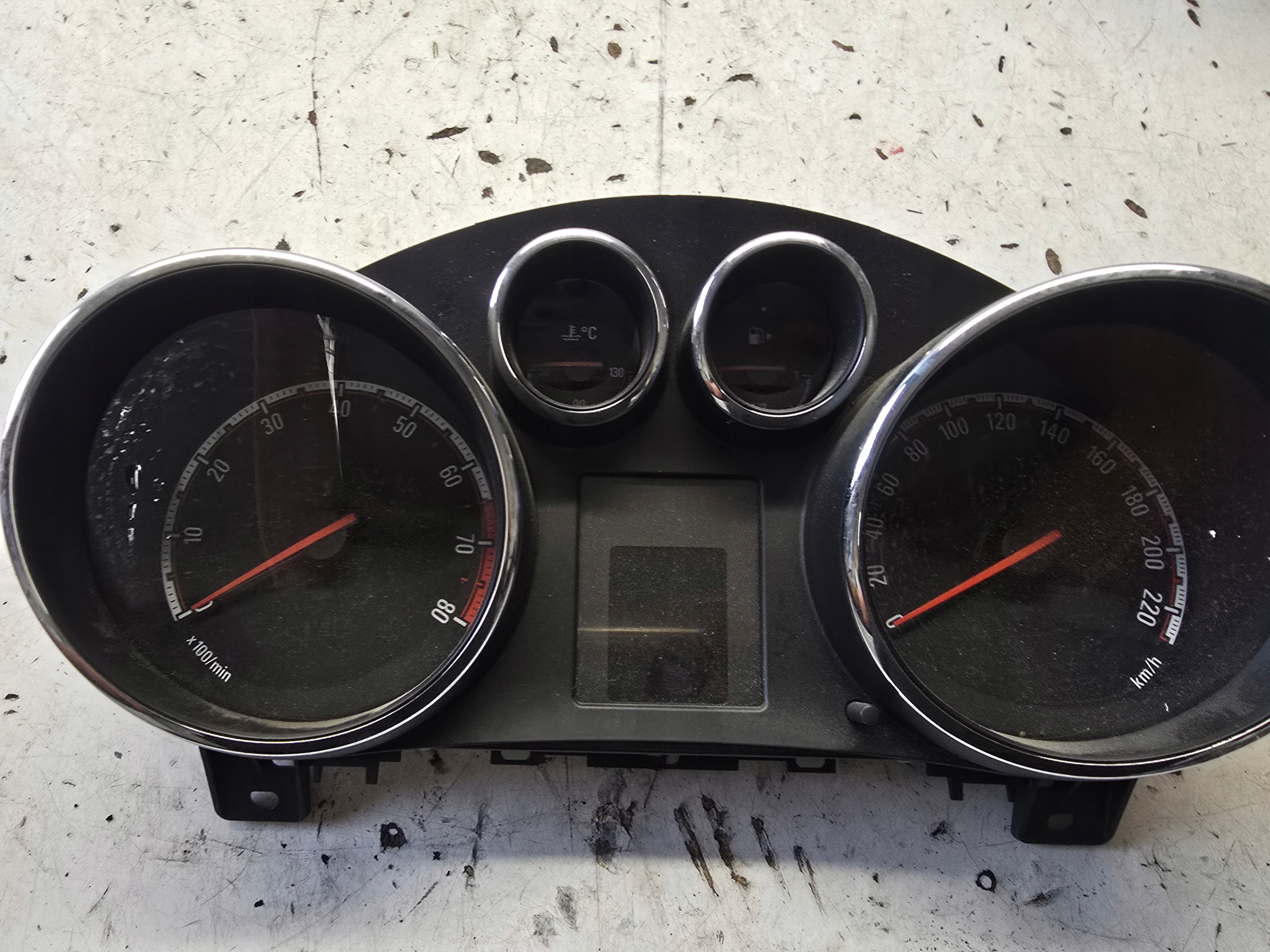 OPEL MERIVA B dials dials EUROPA 13346172 ABJS petrol