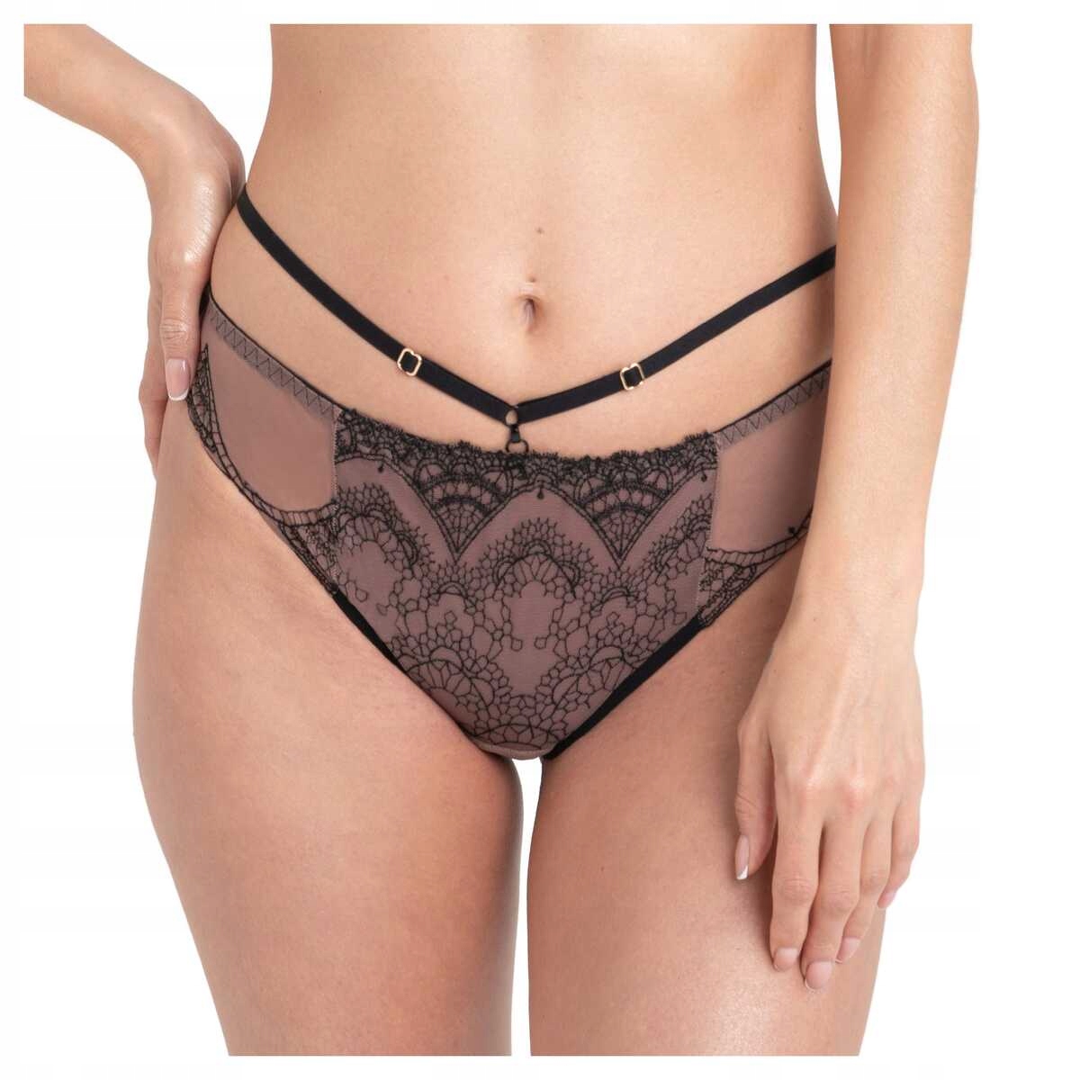 Samanta Kalhotky dámské pohodlné kalhotky tanga Pepper M300 tattoo M