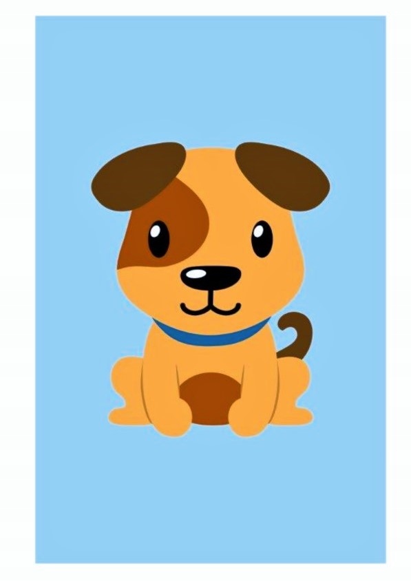 

Ręcznik 30x50 Dla Dzieci Do Rąk Piesek Bawełniany