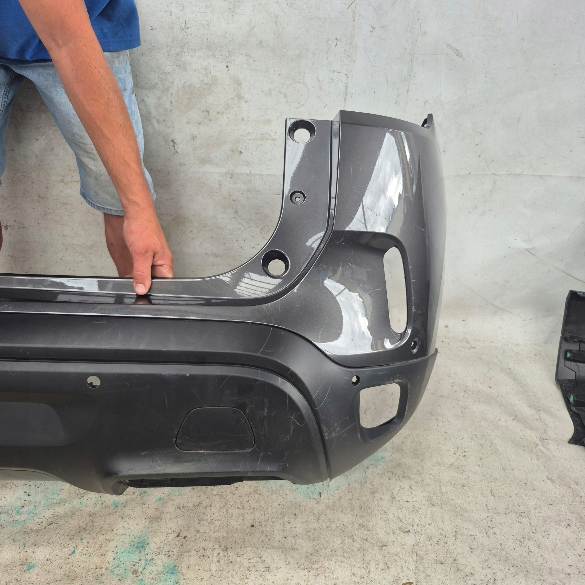 CITROEN C5 AIRCROSS 17- bumper rear part rear 6PDC