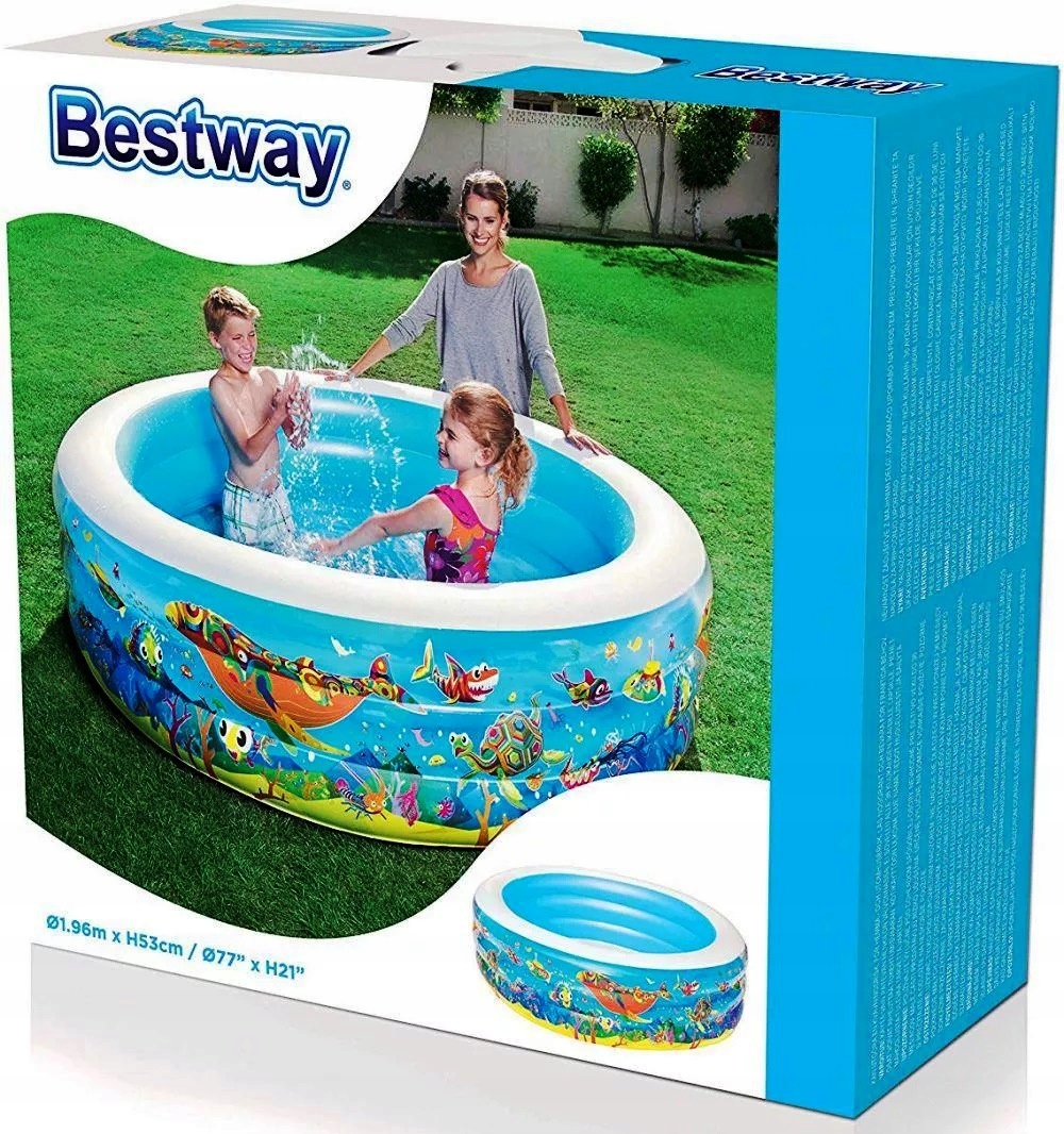 BASEN DMUCHANY 196x53CM 3729