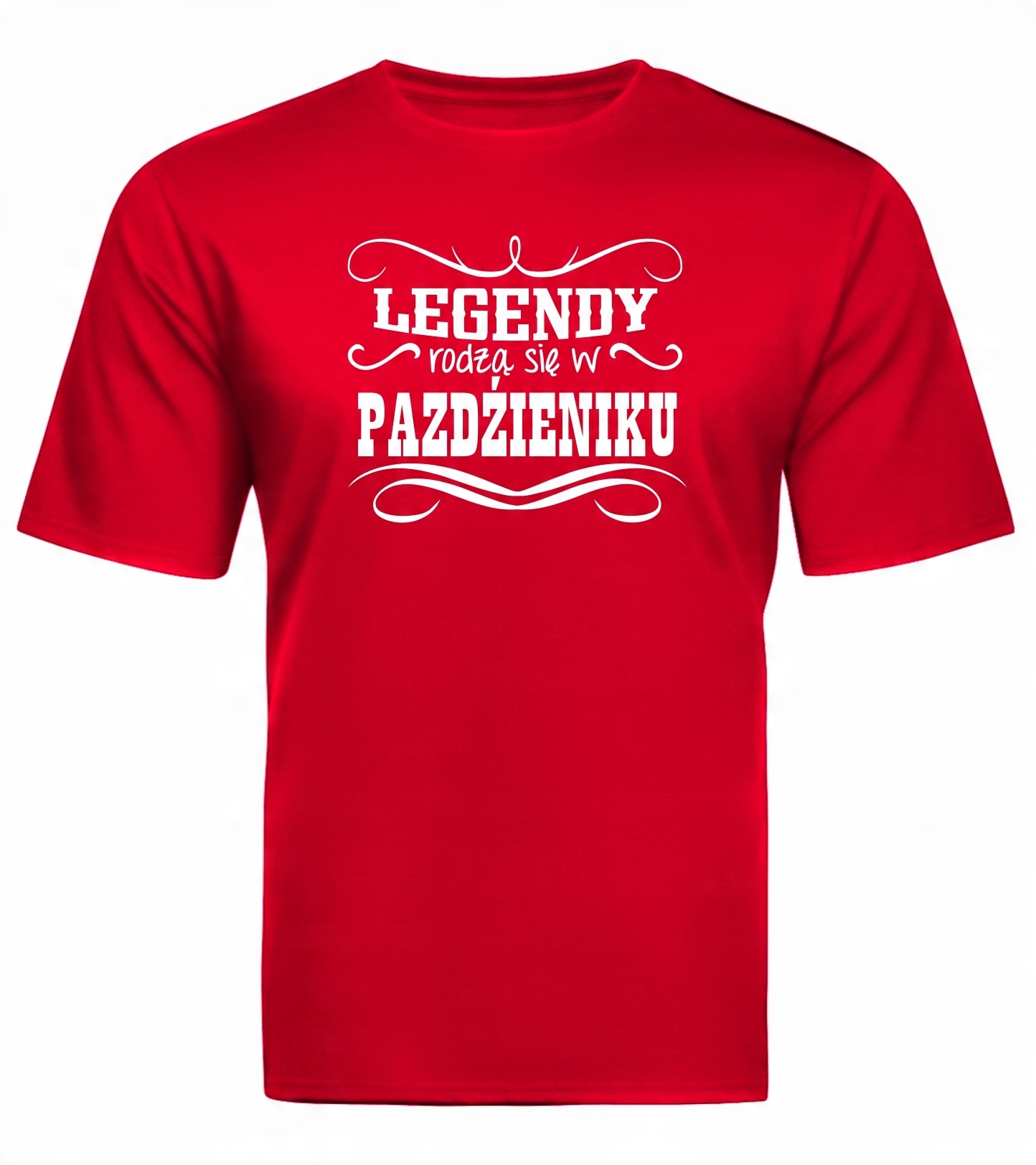 

Koszulka Legendy rodzą sie w Październiku Urodziny