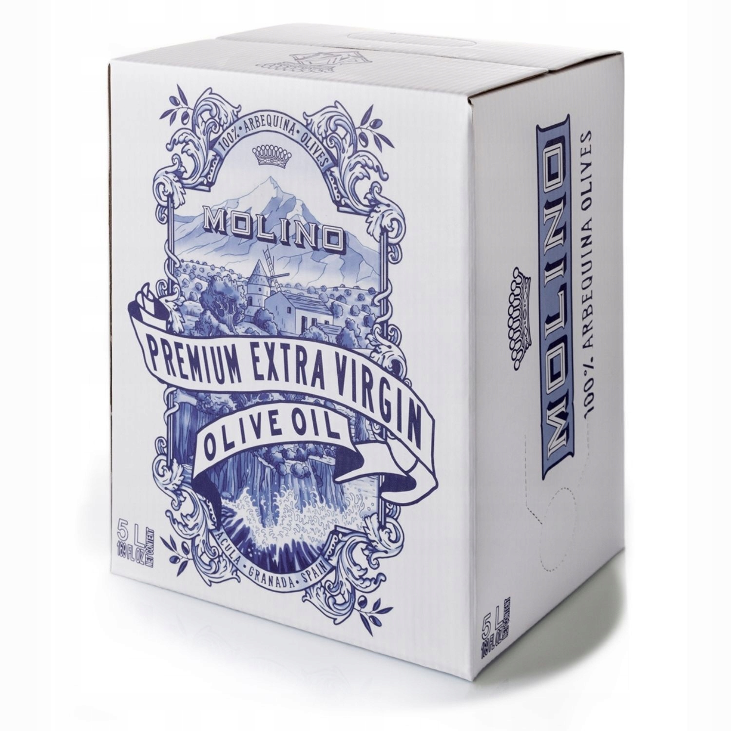 Oliwa Extra Virgin Arbequina Premium Evoo Molino Bag-In-Box 5 litrów