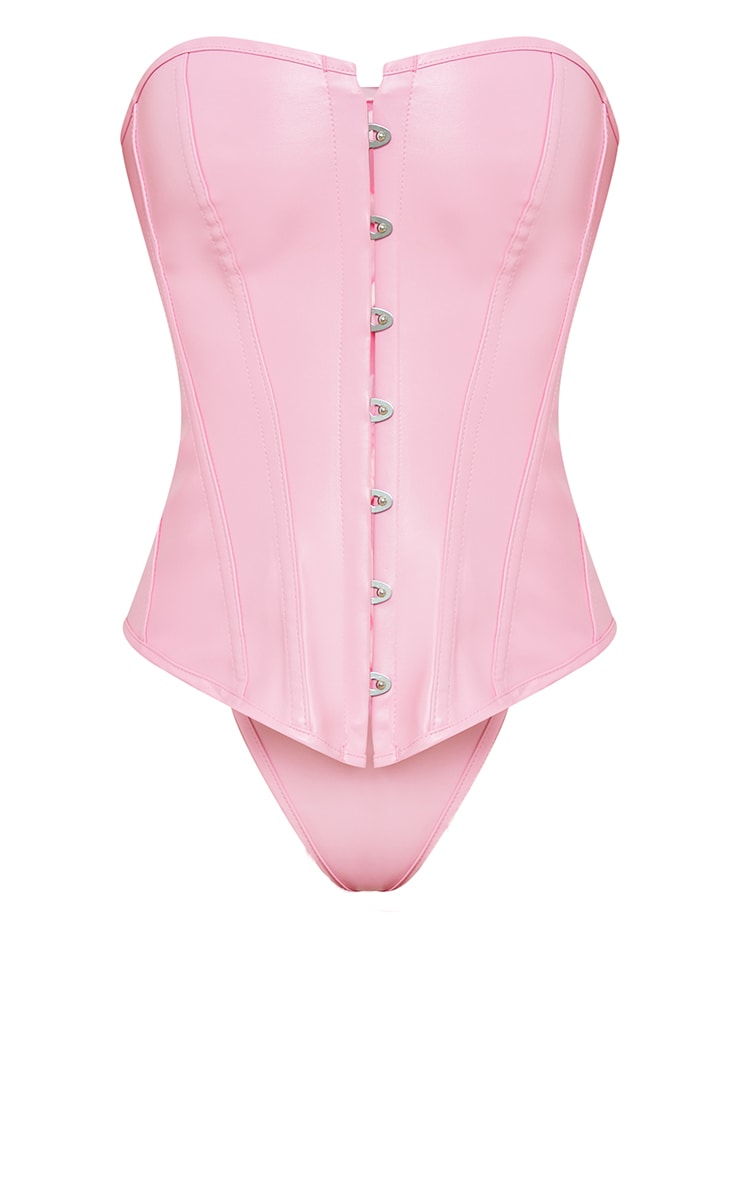 PRETTYLITTLETHING GORSET DAMSKI RÓŻOWY M 1M7A Marka Prettylittlething