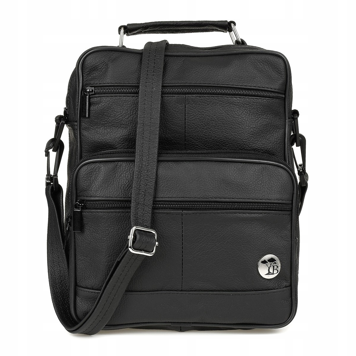 Pánská velká kožená taška Beltimore je prostorná