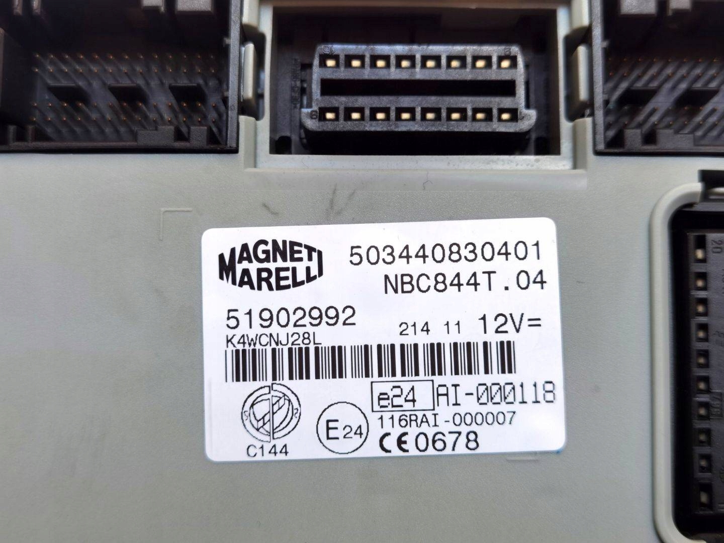 module BSI Lancia Delta 3 facelift 844 2012 51902992
