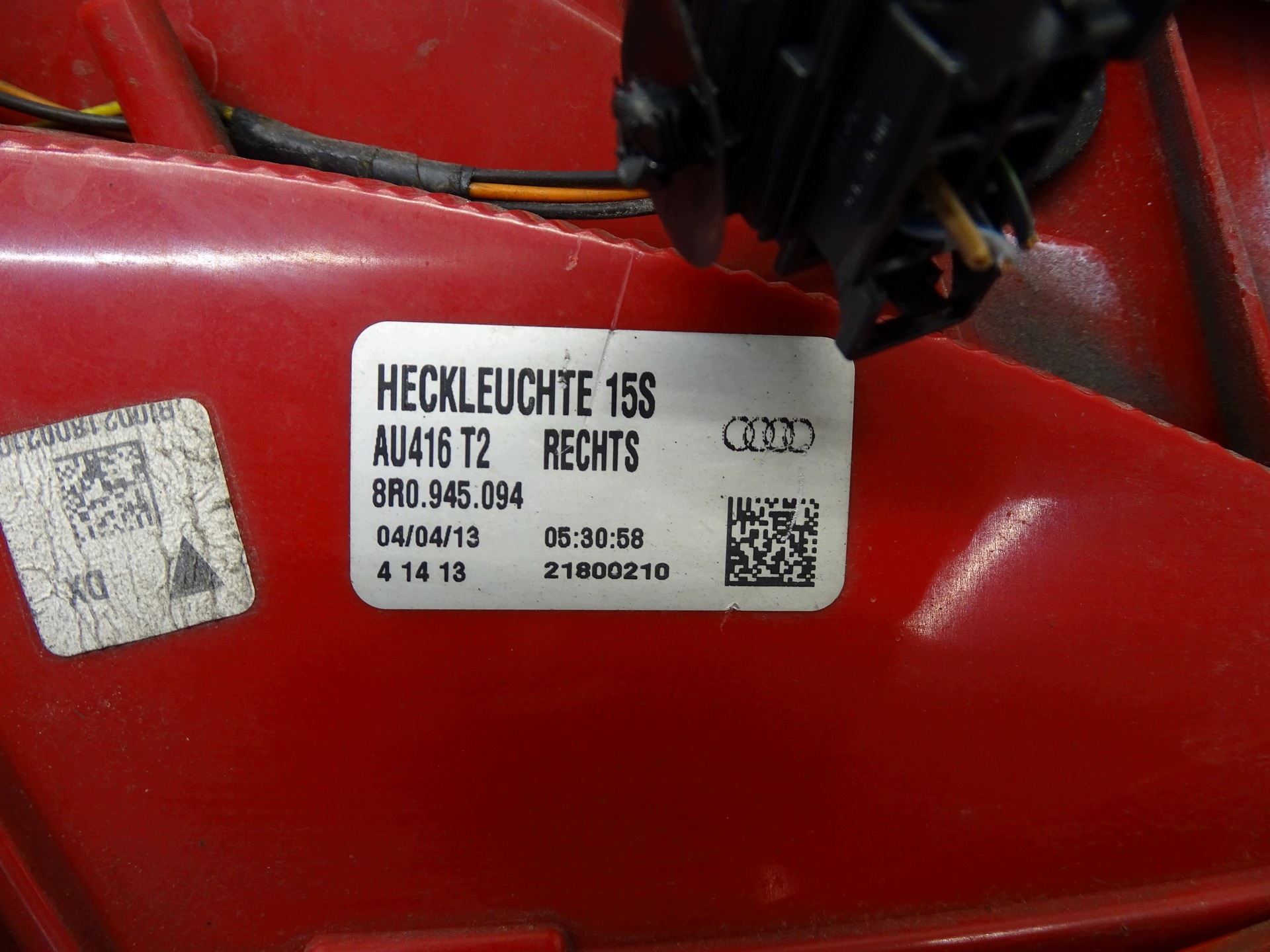light right right rear part rear AUDI Q5 8R 8R0945094
