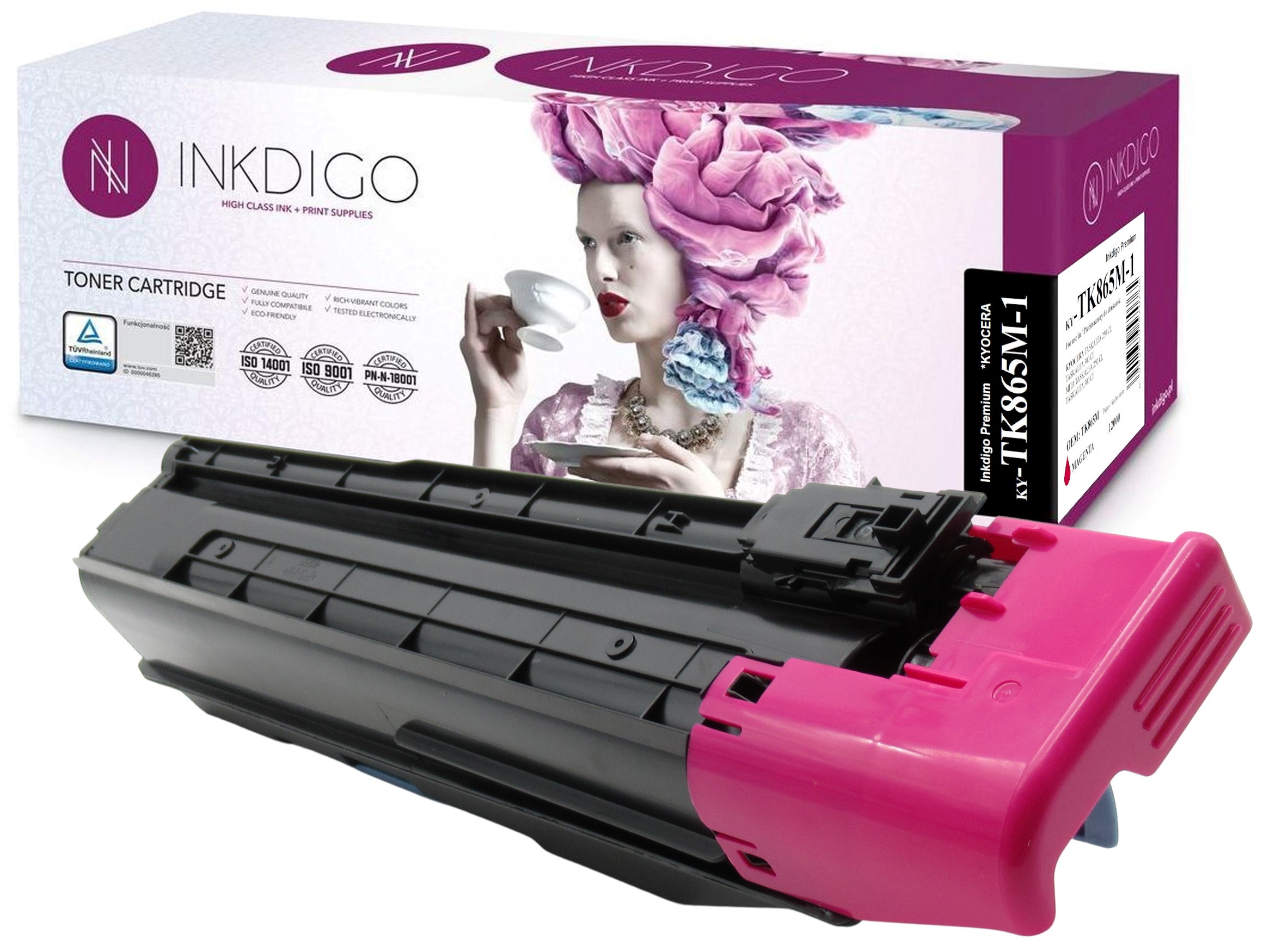 Toner Pro Kyocera TK-865M 250ci 300ci Premium XL