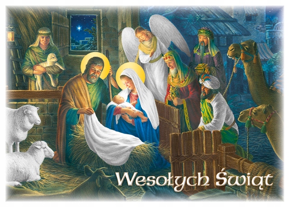 POCZTÓWKA KARTKA Boże Narodzenie ŚWIĘTA 9 SZTUK PLZ_GWRL_184 Rodzaj kartka świąteczna